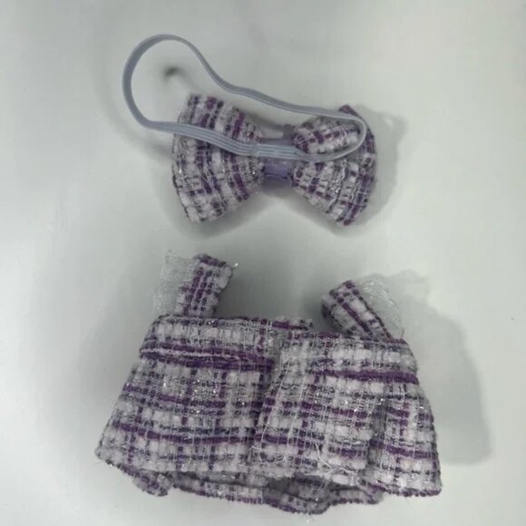 Labubu Designer Clothing Outfit Dress Purple Clothes Accessories - Picture 3 of 4